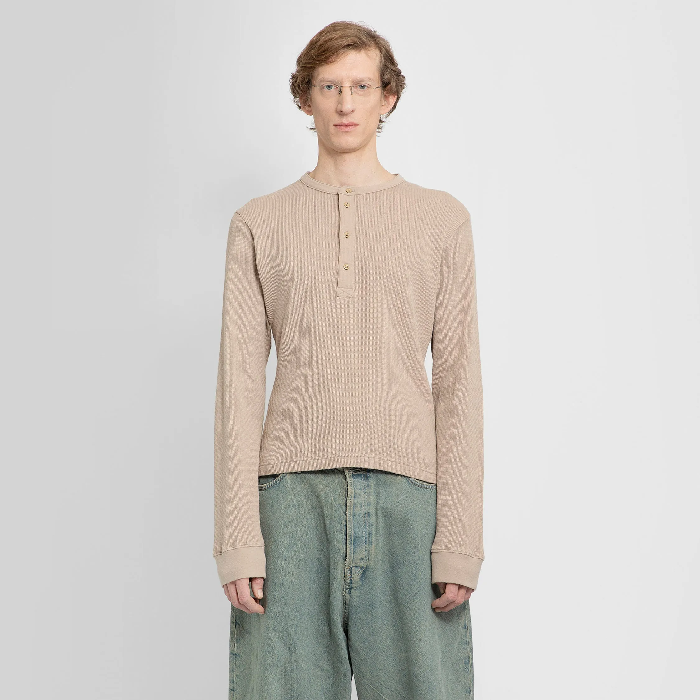 ACNE STUDIOS MAN GREY T-SHIRTS & TANK TOPS