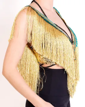 Aria Long Fringe Vest (2 colors)