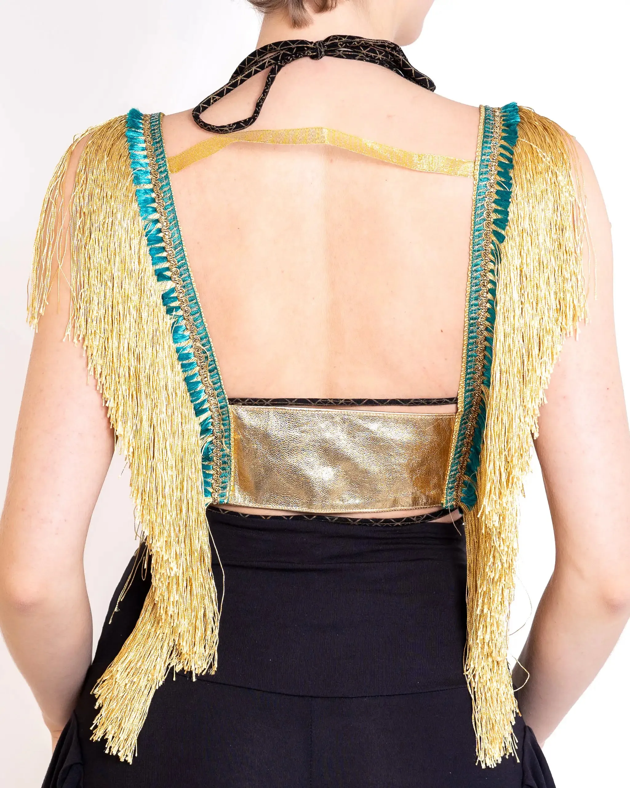 Aria Long Fringe Vest (2 colors)