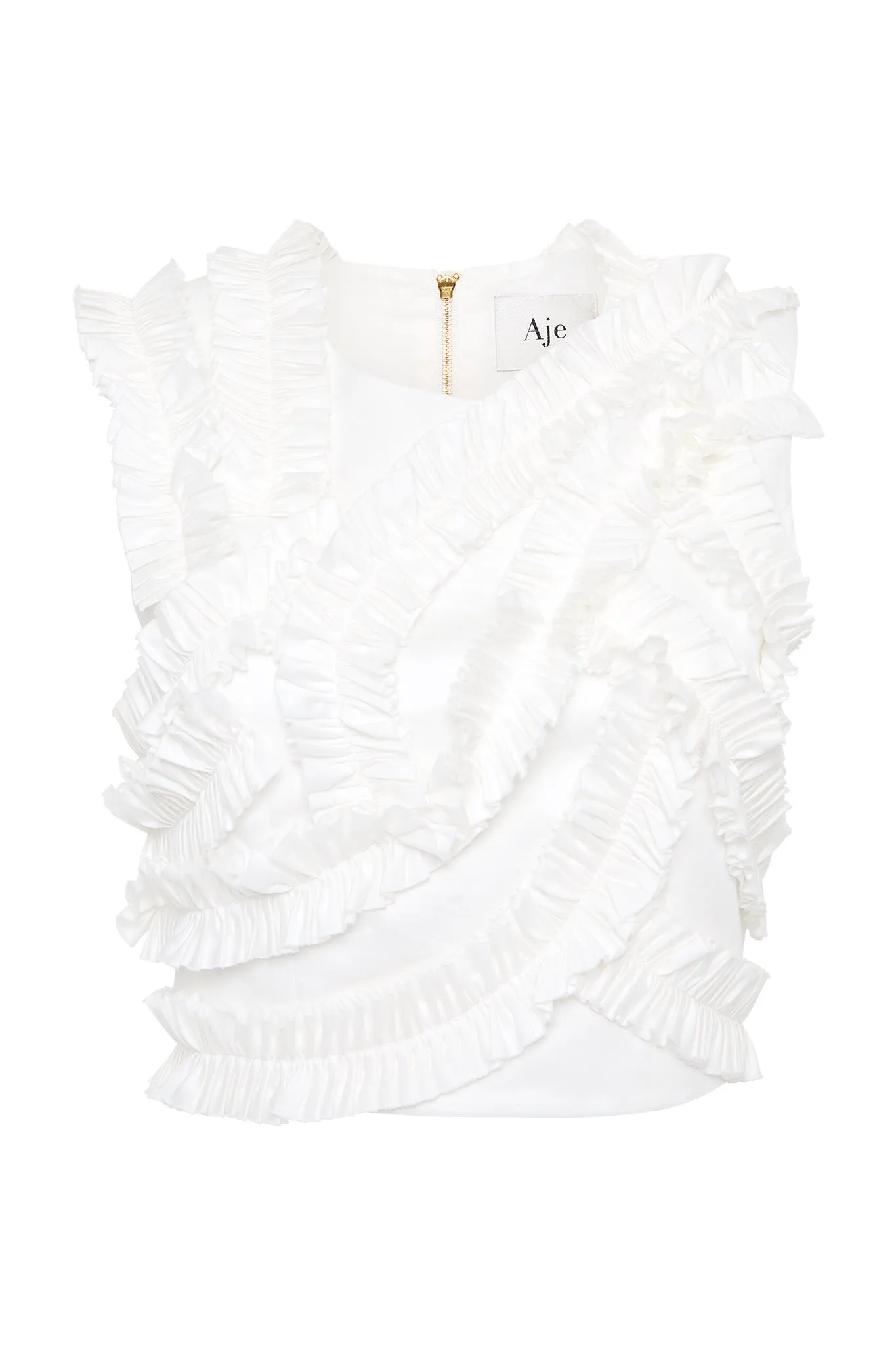 Aurelia Frill Shell Top