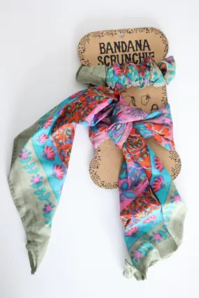 Bandana Scrunchie - Pink (FINAL SALE)