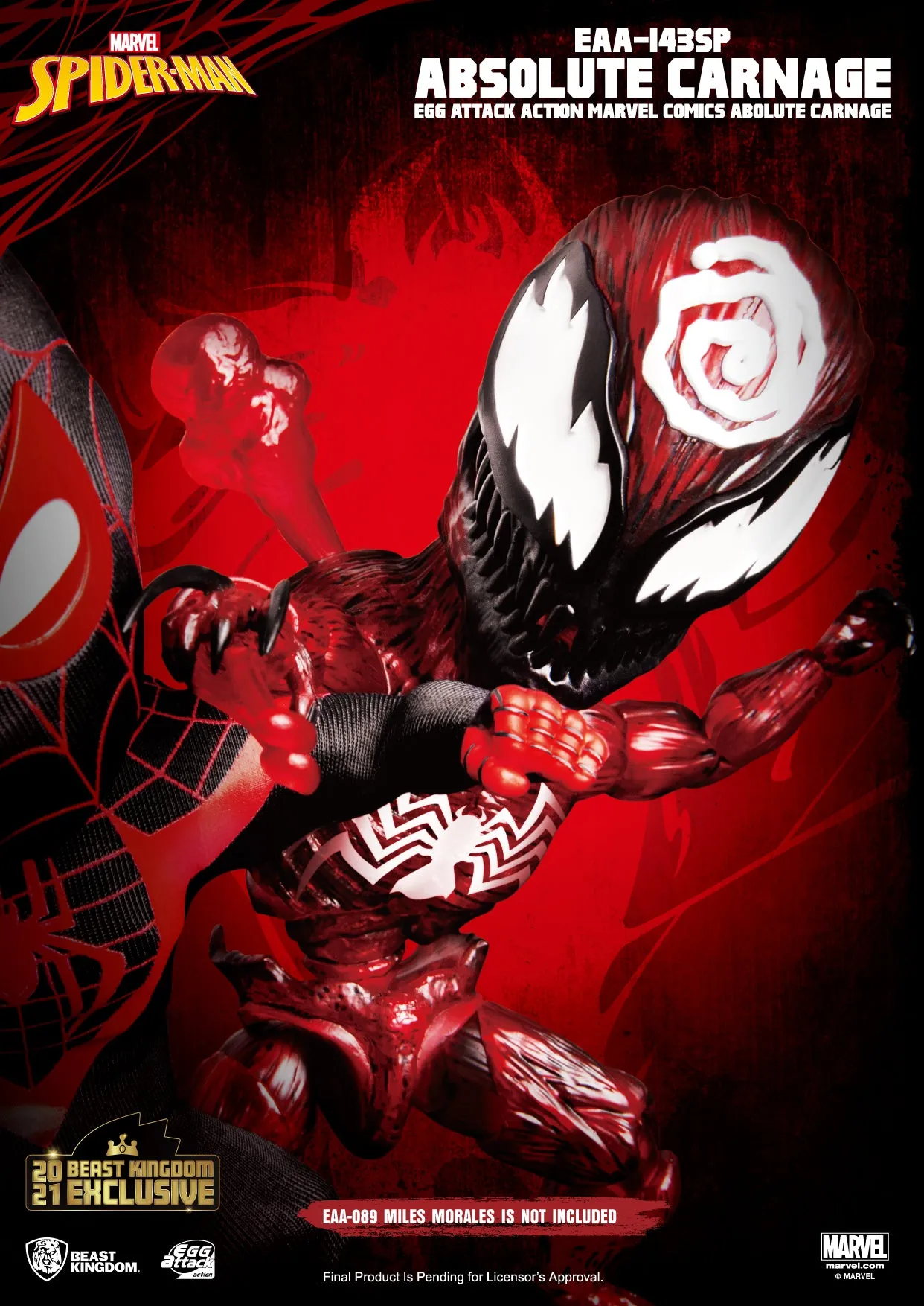 Beast Kingdom EAA-143SP Marvel Comics: Absolute Carnage Egg Attack Action Figure