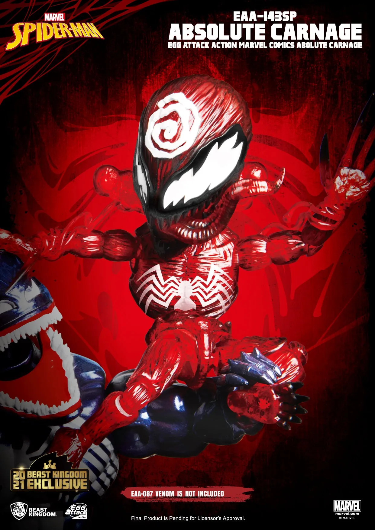 Beast Kingdom EAA-143SP Marvel Comics: Absolute Carnage Egg Attack Action Figure