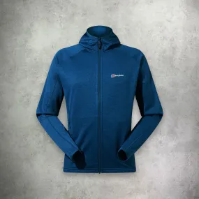 Berghaus URB Spitzer InterActive Hooded Fleece Jacket Turquoise/ Blue