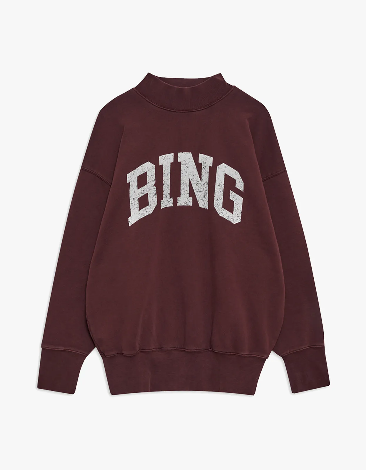 Bradie Sweatshirt Bing - Deep Burgundy