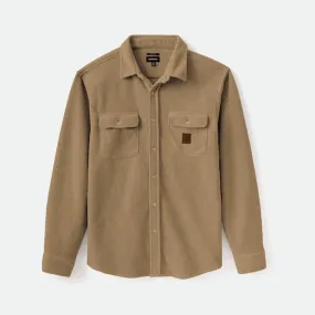 Brixton Bowery L/S Arctic Stretch Fleece Oatmeal