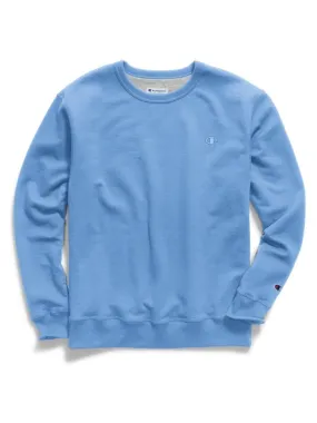 Champion PowerBlend Fleece Crew C Logo Swiss Blue S0888 407D55 K7P