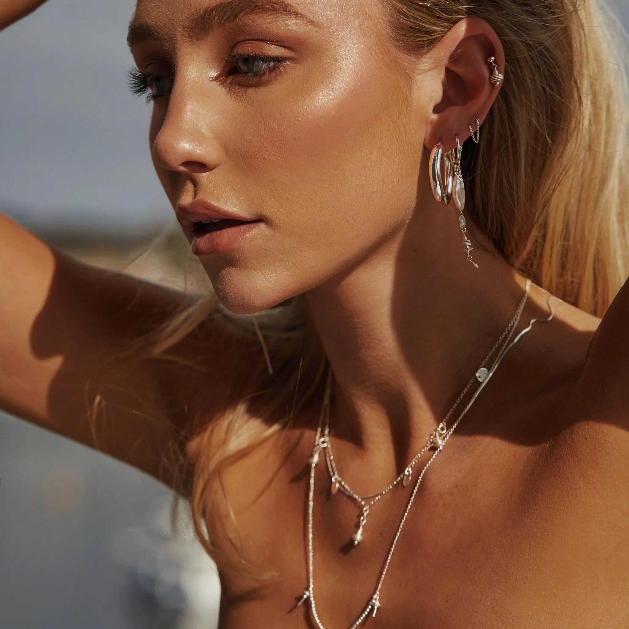 Clementine Earrings - Silver