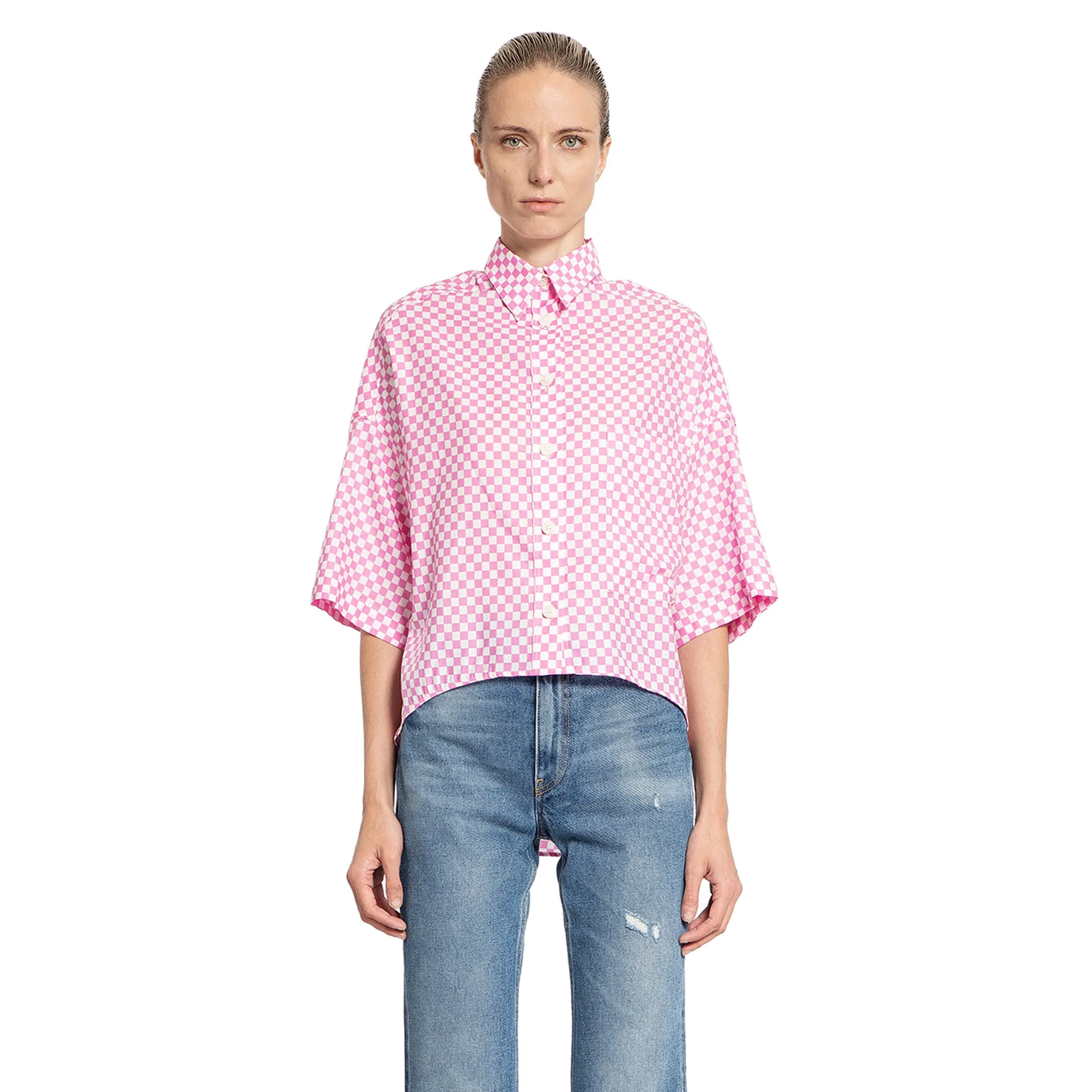 DESTIN WOMAN PINK SHIRTS