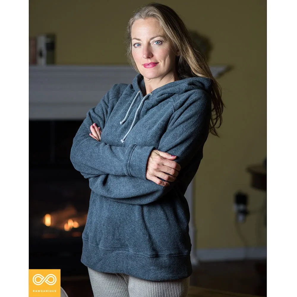 DURANGO Unisex 100% Organic Cotton Fleece Boxer Hoodie (Unisex)