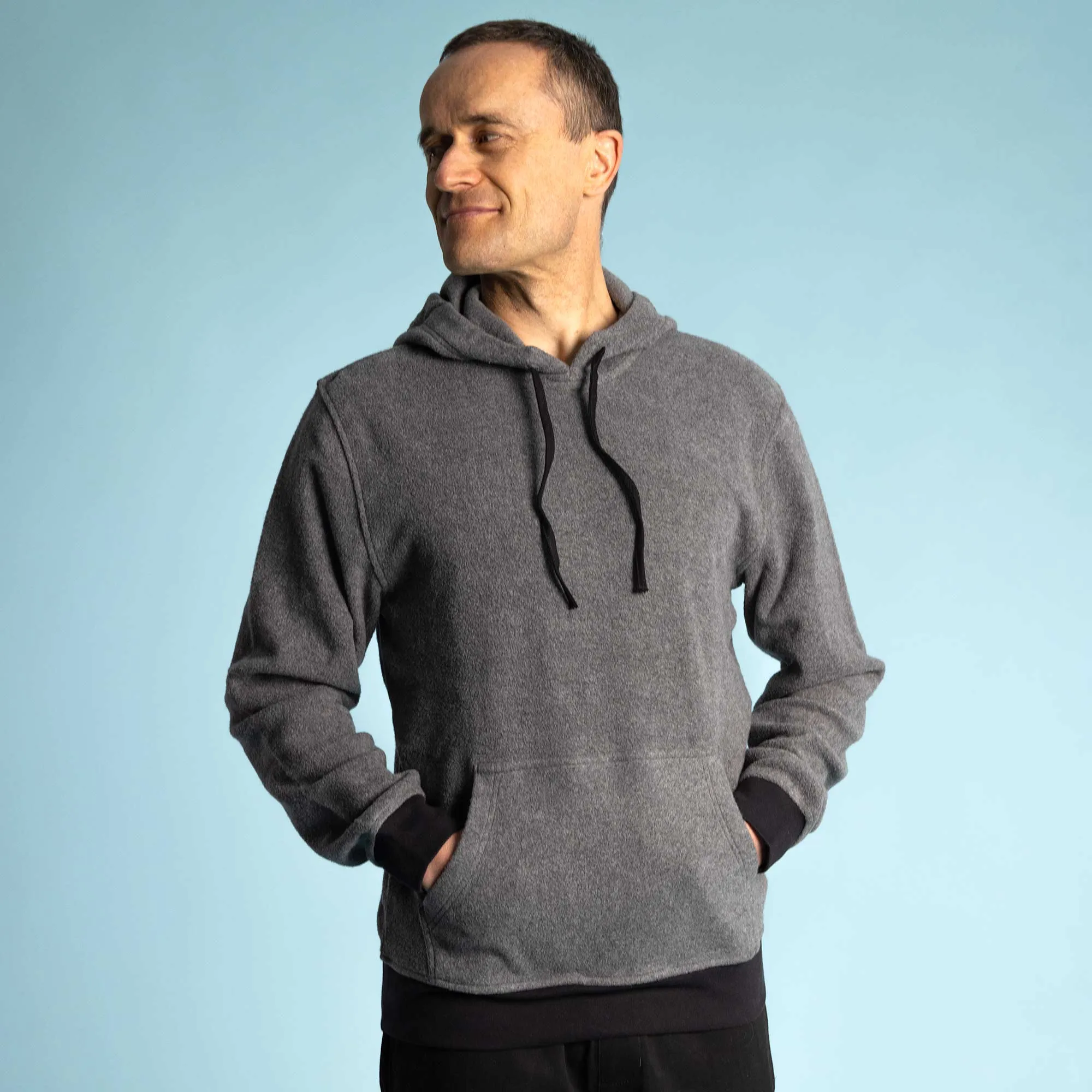 DURANGO Unisex 100% Organic Cotton Fleece Boxer Hoodie (Unisex)