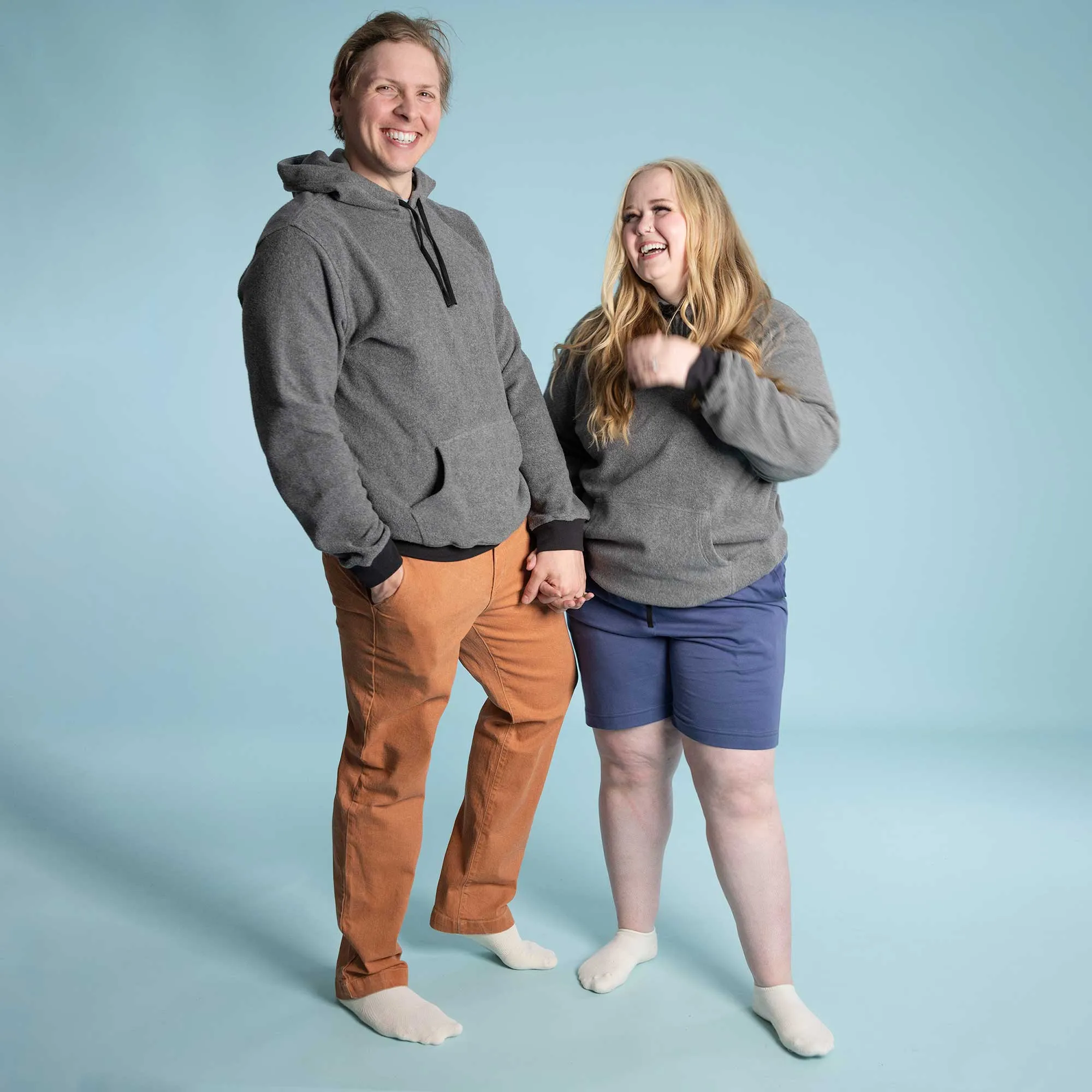 DURANGO Unisex 100% Organic Cotton Fleece Boxer Hoodie (Unisex)