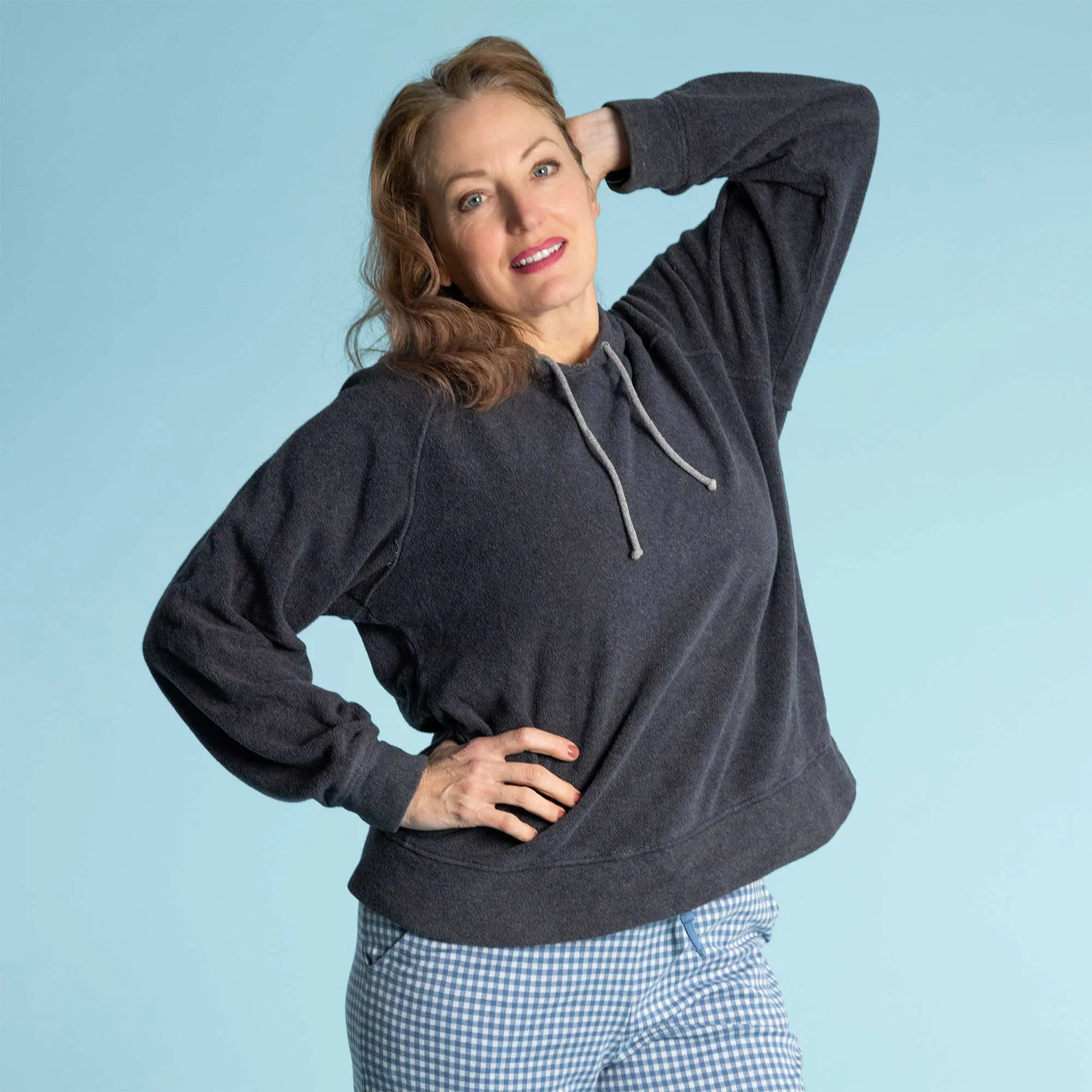 DURANGO Unisex 100% Organic Cotton Fleece Boxer Hoodie (Unisex)