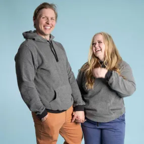 DURANGO Unisex 100% Organic Cotton Fleece Boxer Hoodie (Unisex)