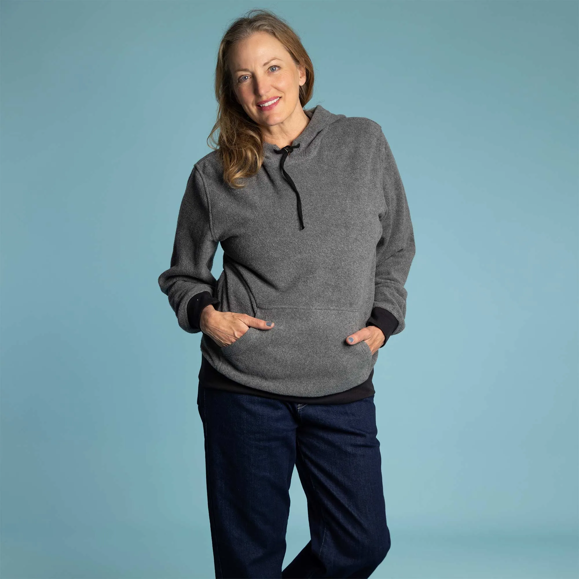DURANGO Unisex 100% Organic Cotton Fleece Boxer Hoodie (Unisex)
