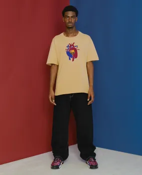 FCB x Patta Culers del Món T-Shirt (Sesame)