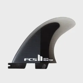 FCS Reactor Performance Core FCS II Tri Fins - Medium - Charcoal/Black
