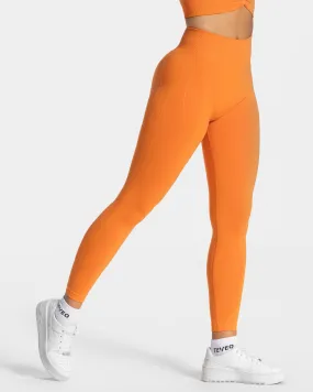 Focus Scrunch Leggings "Orange"