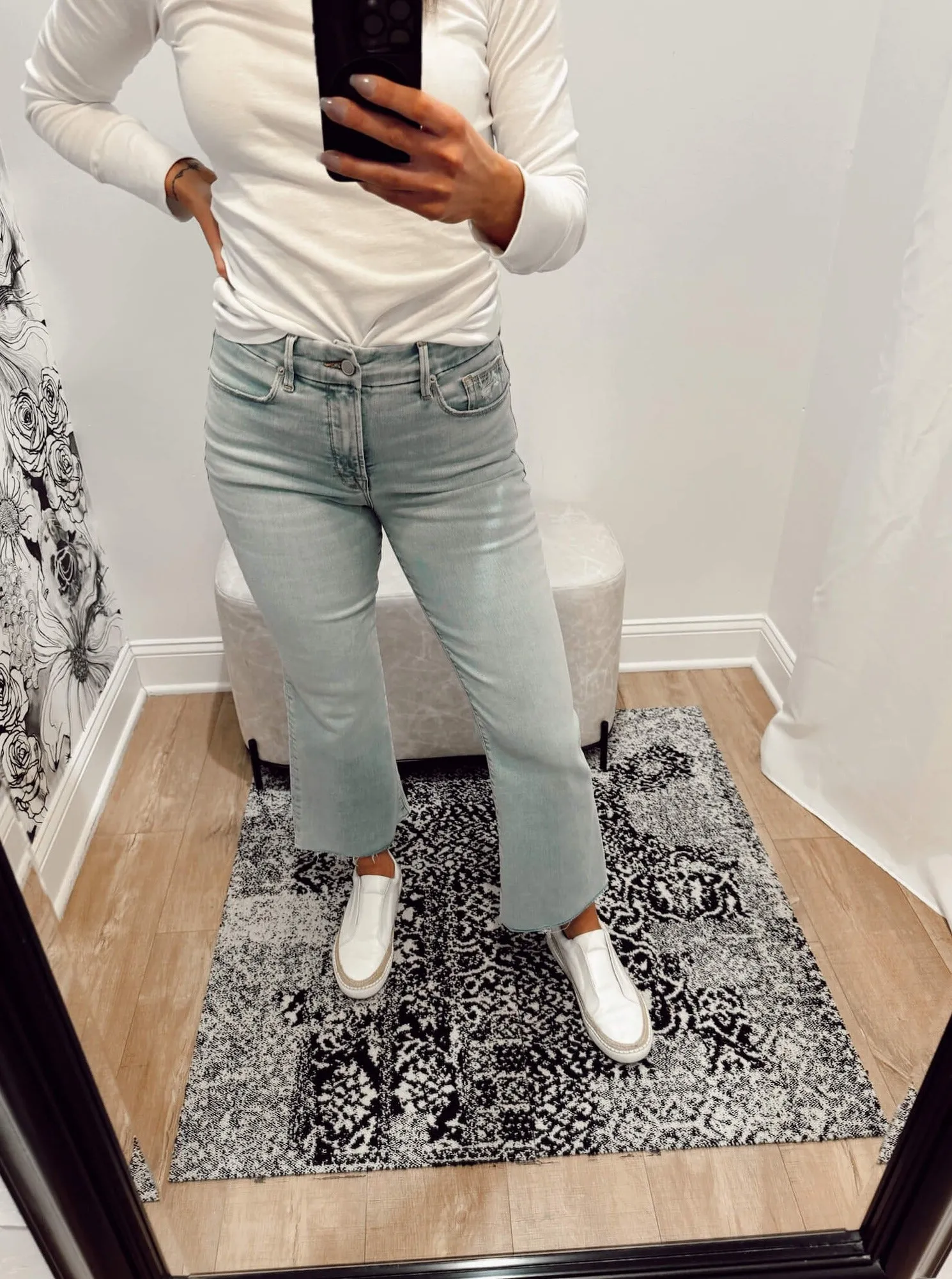 Good American Crop Boot