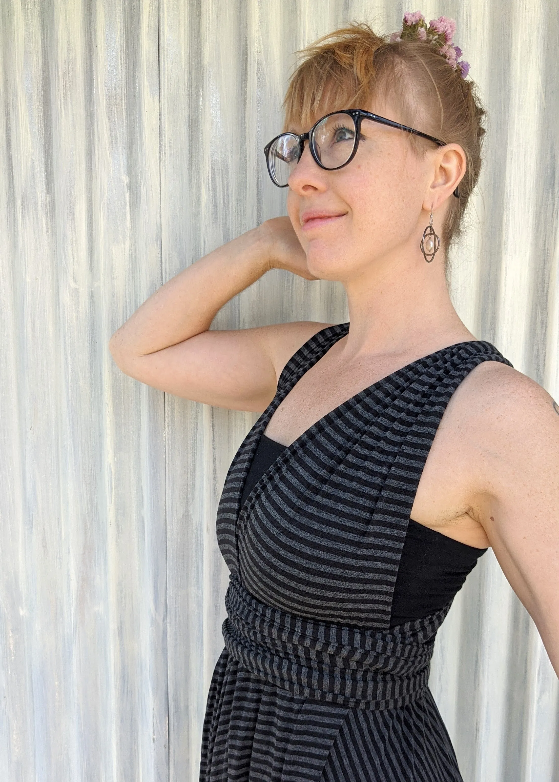 Granite Stripe Infinity Dress (Custom Made)