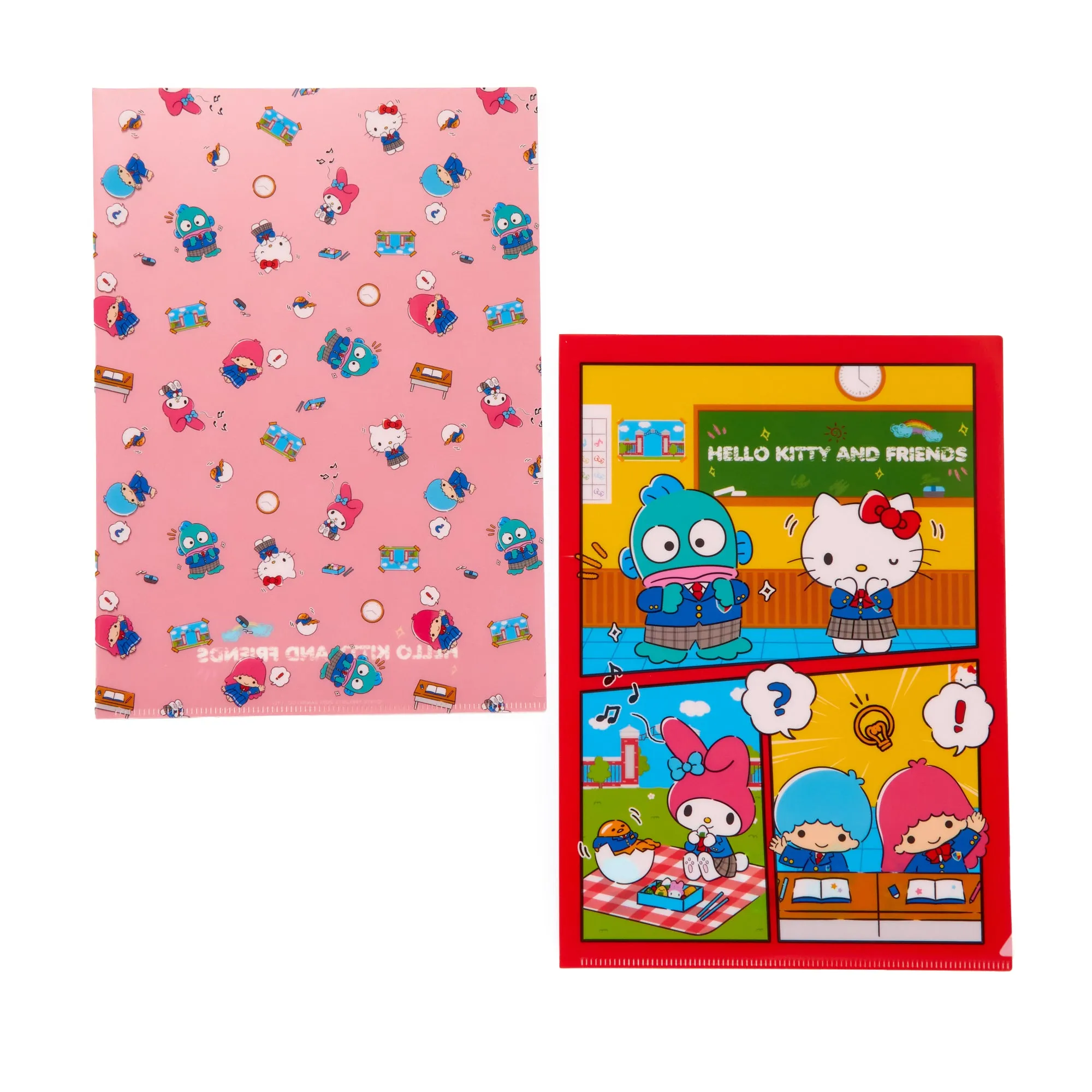 Hello Kitty and Friends Time for Class File Folder (Set of 2)