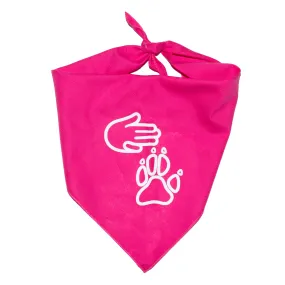 High Five Paw Bandana (Pink)