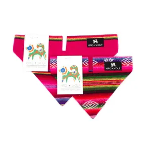 Inca Pink Dog Bandana by Hiro   Wolf