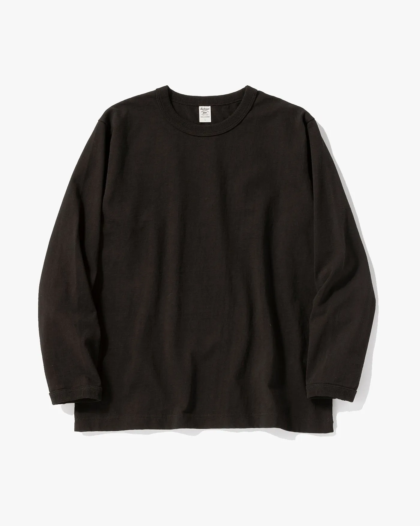 Jackman Dotsume L/S Tee - Black