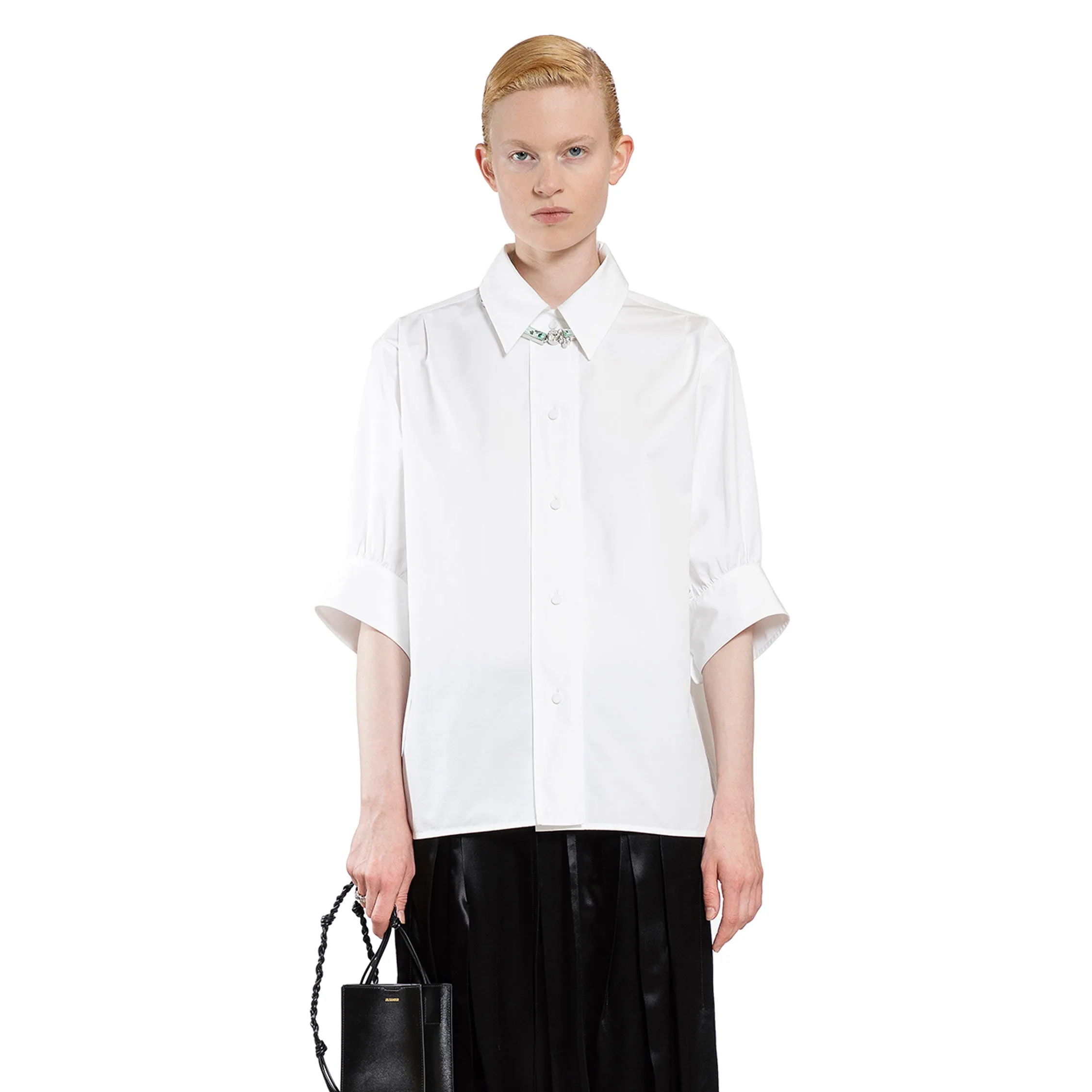 JIL SANDER WOMAN WHITE SHIRTS