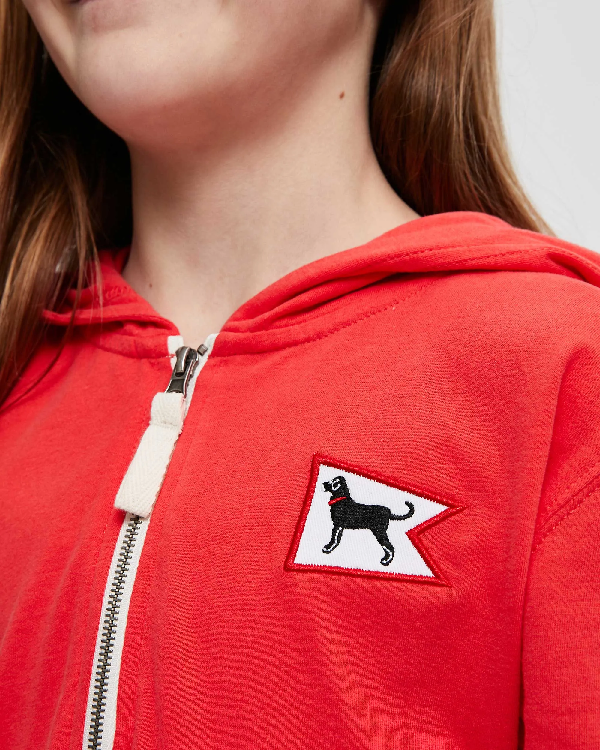 Kids Quarter Zip Cadet Hoodie