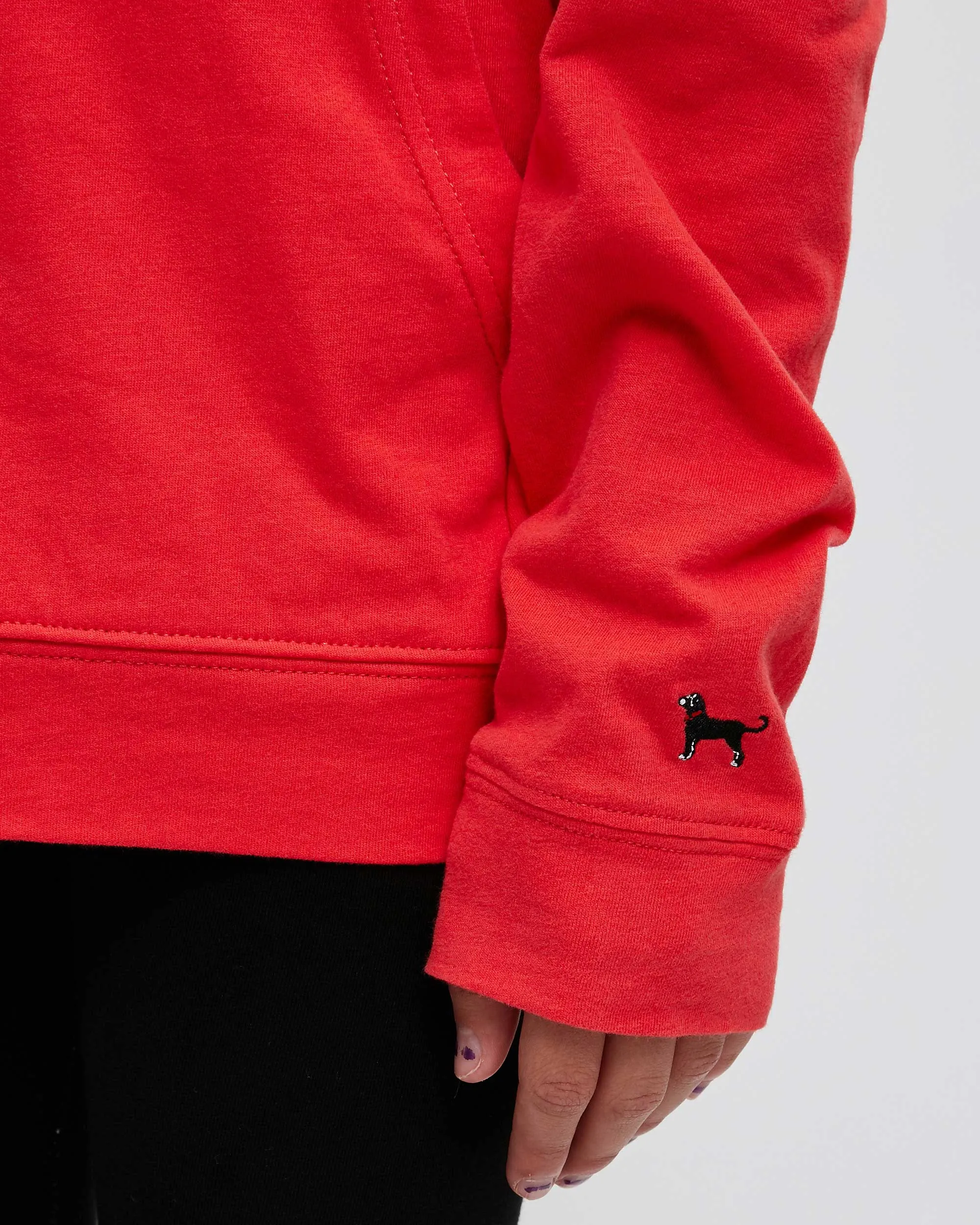 Kids Quarter Zip Cadet Hoodie