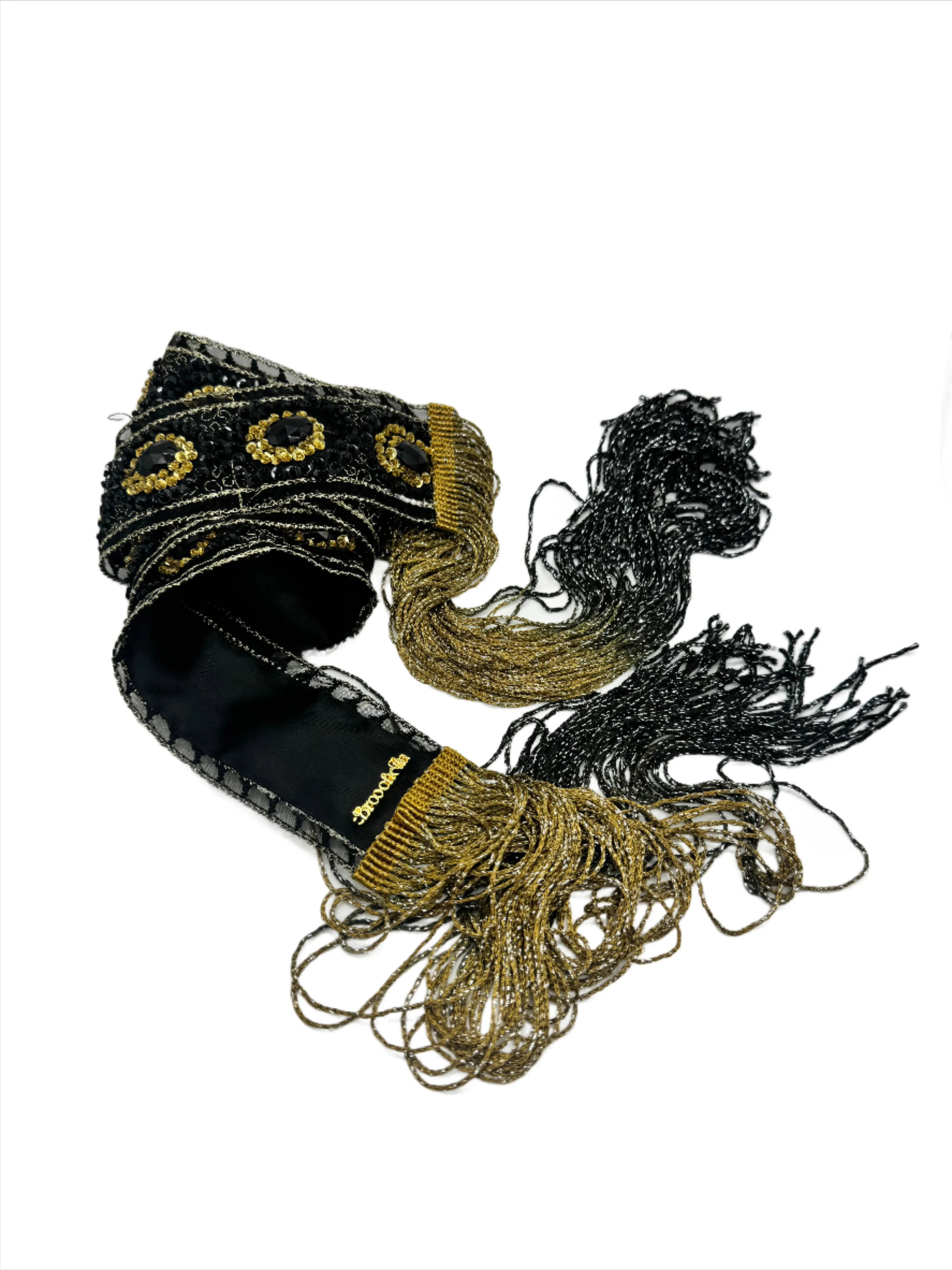 Marie Antoinette Embellished Foulard Neck-tie