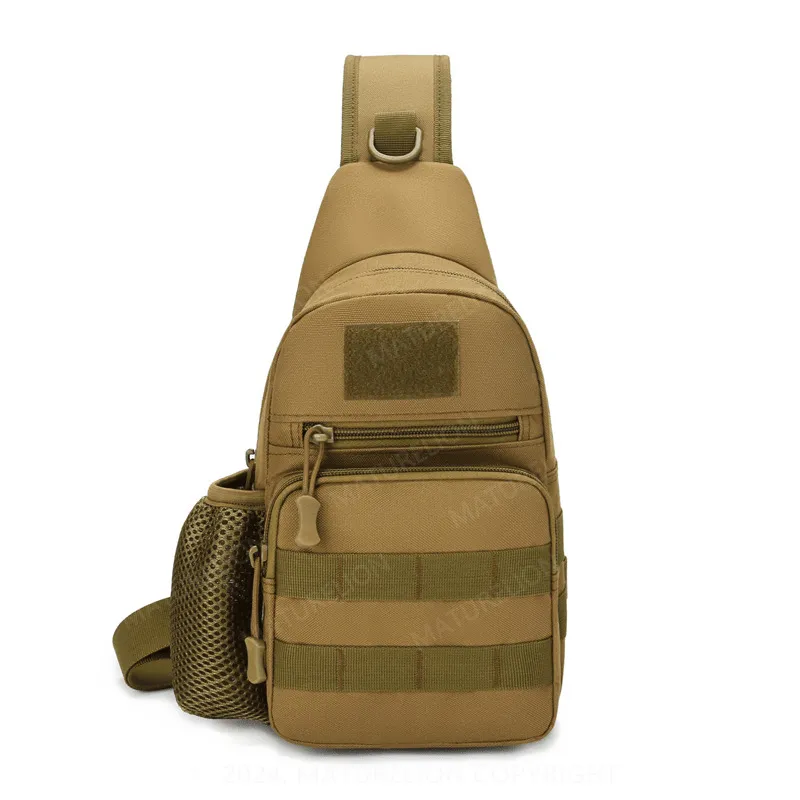 Maturelion Men Small Chest Bag Pack Travel Sport Shoulder Sling Backpack Cross Body Outdoor
