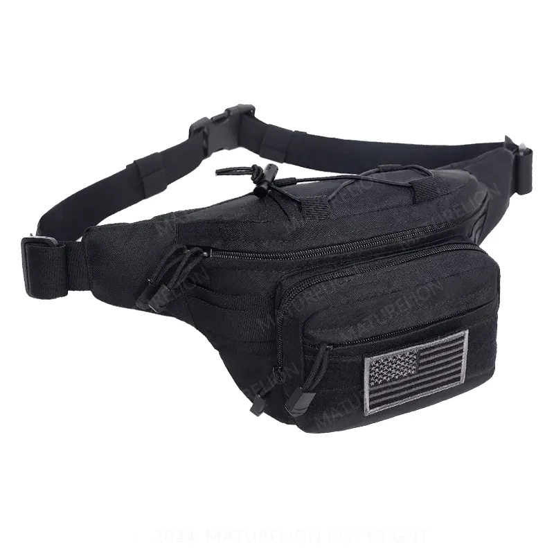 Maturelion Tacticool Military Tactical Fanny Pack with Adjustable Strap for Camping