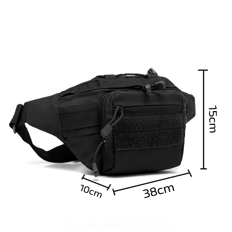 Maturelion Tacticool Military Tactical Fanny Pack with Adjustable Strap for Camping