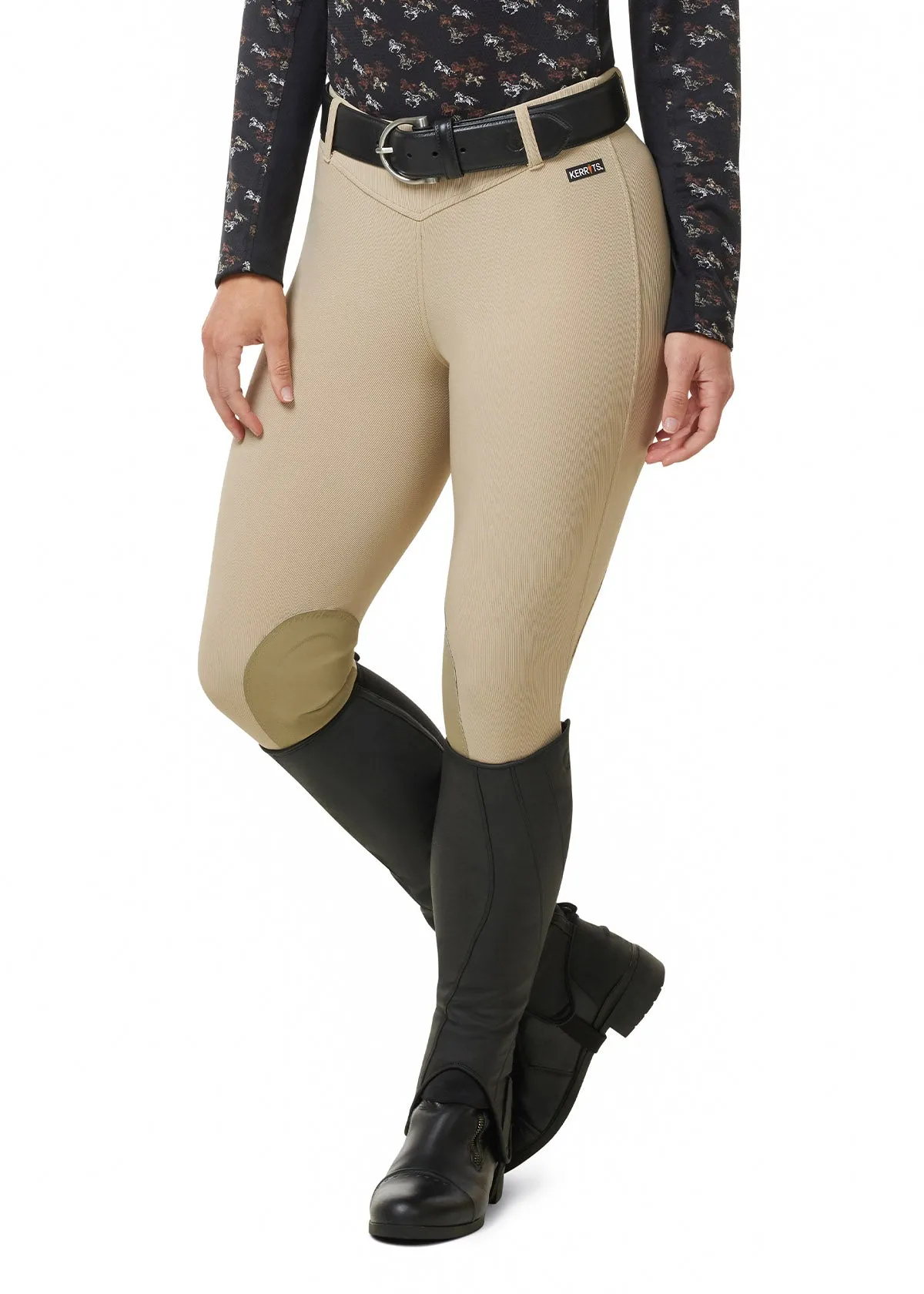 Microcord™ Knee Patch Riding Tight