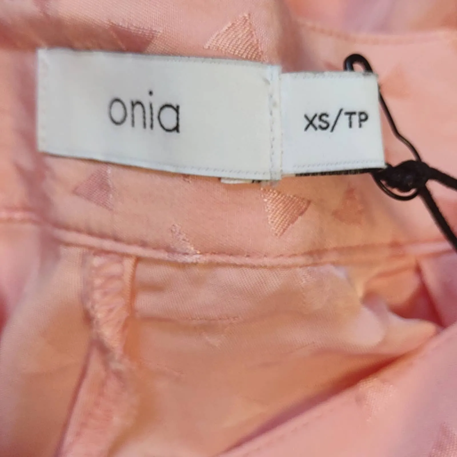 ONIA Jodie Jacquard Geo High Waist Cover-Up Pants XS