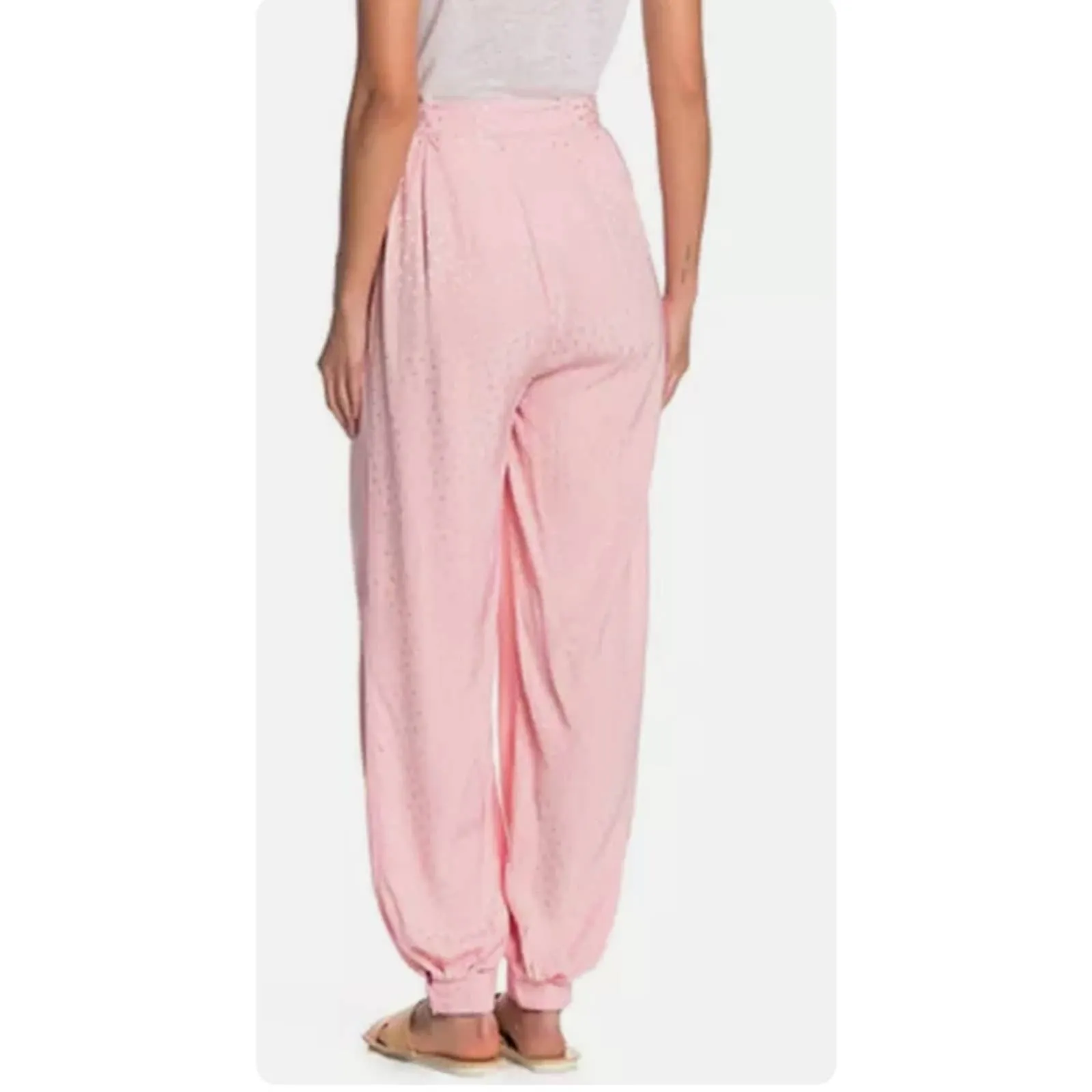 ONIA Jodie Jacquard Geo High Waist Cover-Up Pants XS