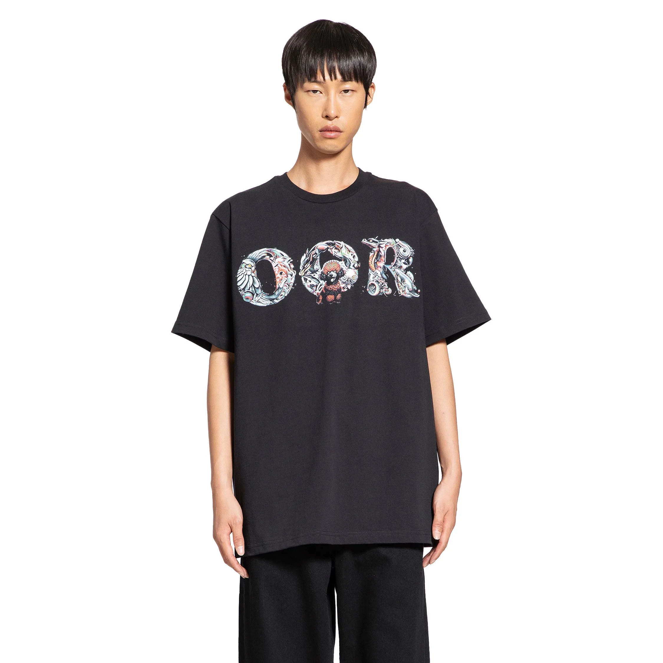 OOR STUDIO MAN BLACK T-SHIRTS & TANK TOPS