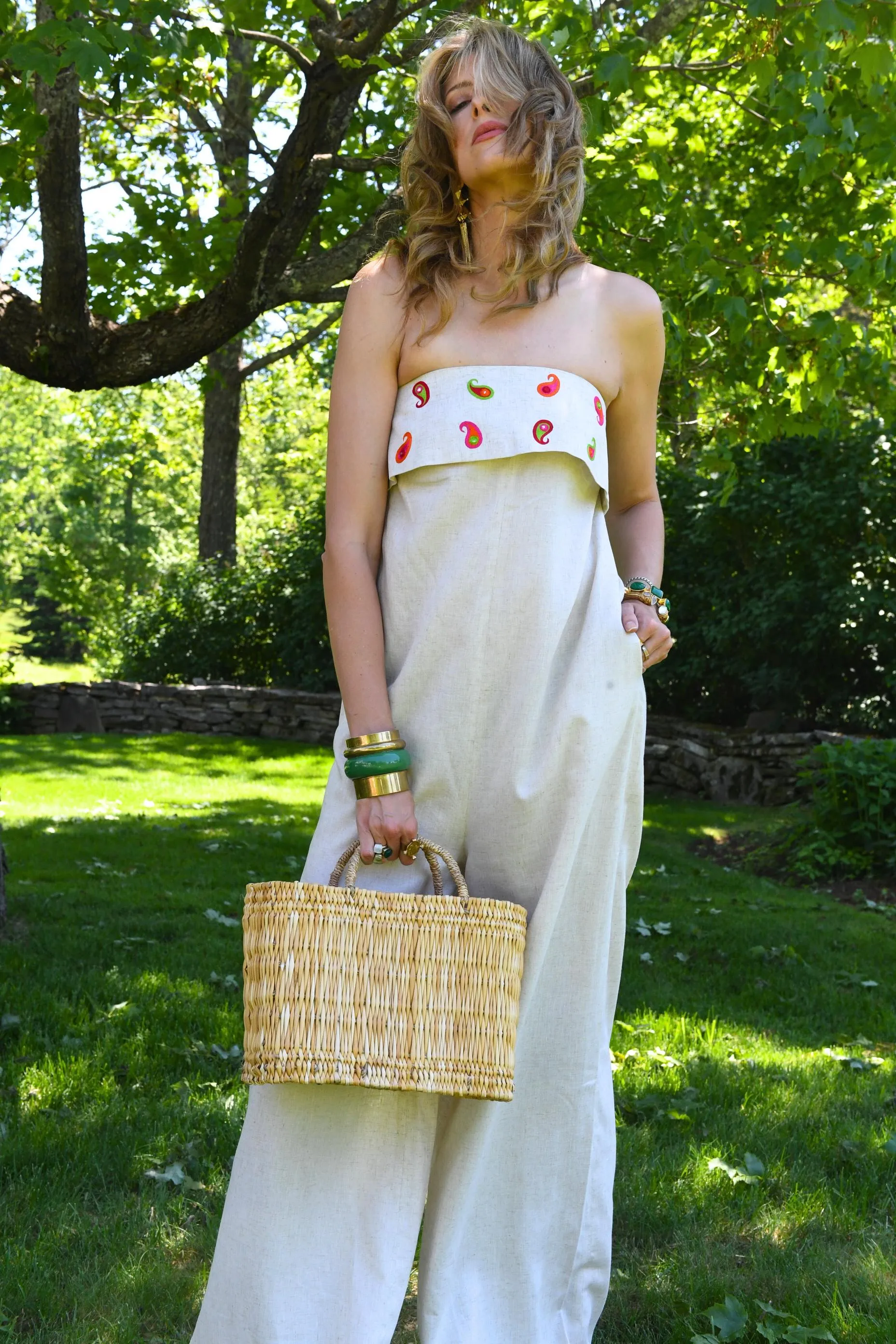 PAISLEY PRETTY OFF WHITE JUMPSUIT