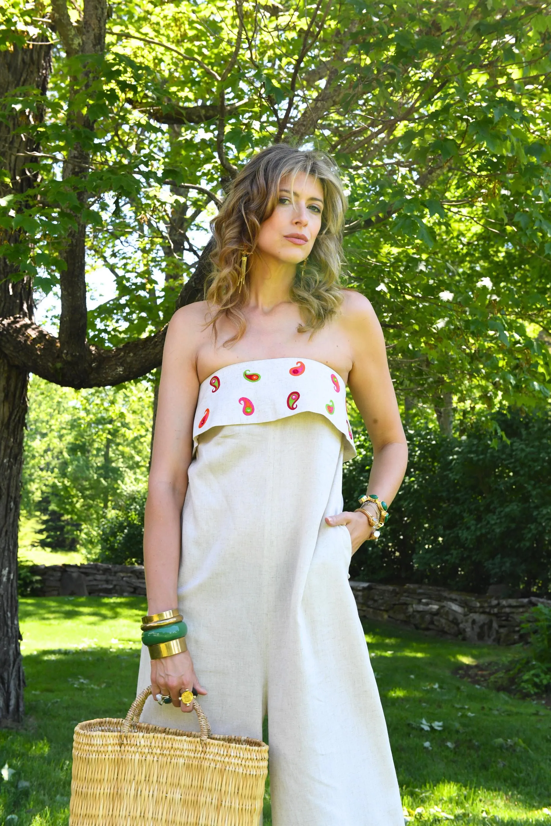 PAISLEY PRETTY OFF WHITE JUMPSUIT