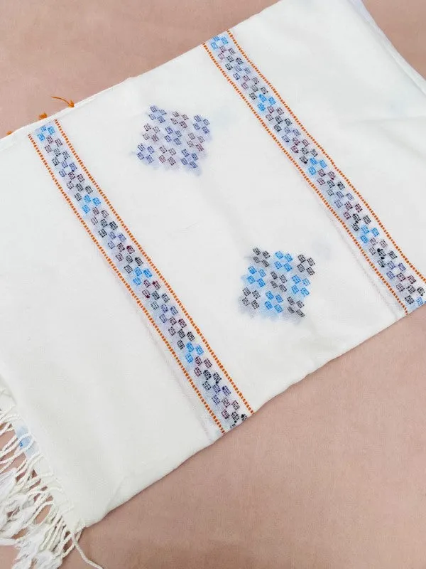 Pure Woolen Hand-Woven Shawl - Made in Islampur, Swat