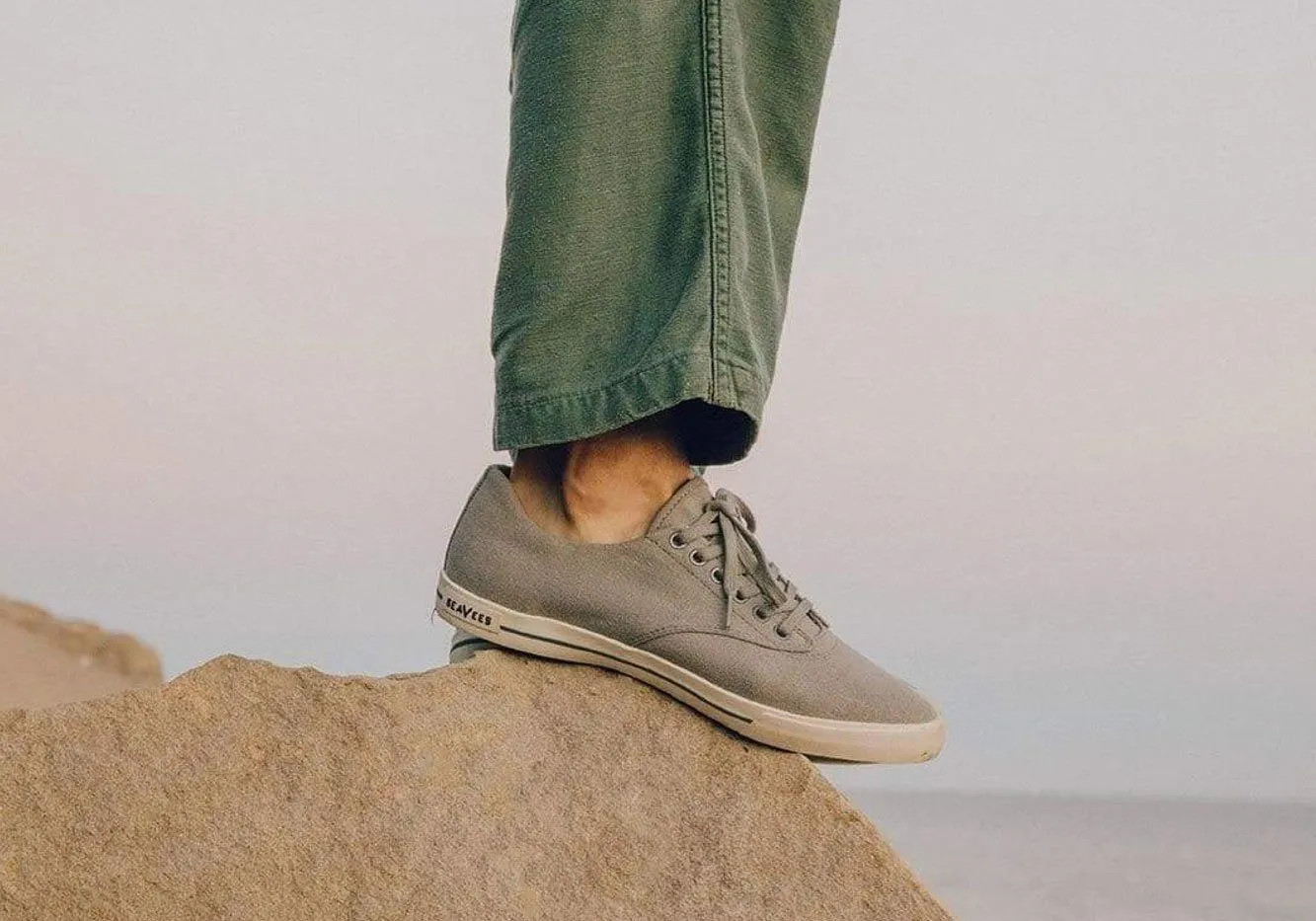 SeaVees Tin Grey Hermosa Sneaker Classic
