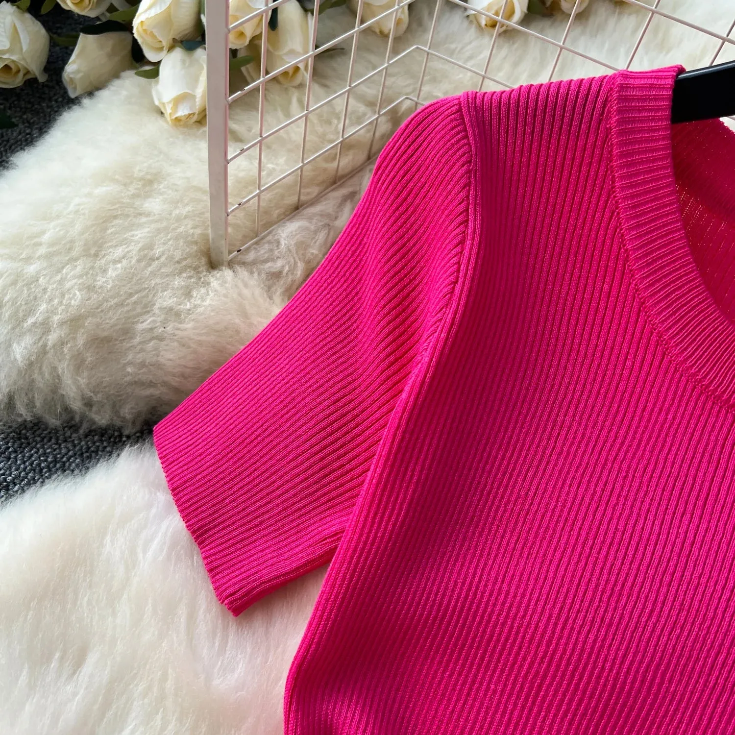 SINGREINY Senior Luxury Slim Dress Ladies O-Neck Bodycon Sequins Split Chic Design Summer Fashion Knitted Women Sexy Midi Dress