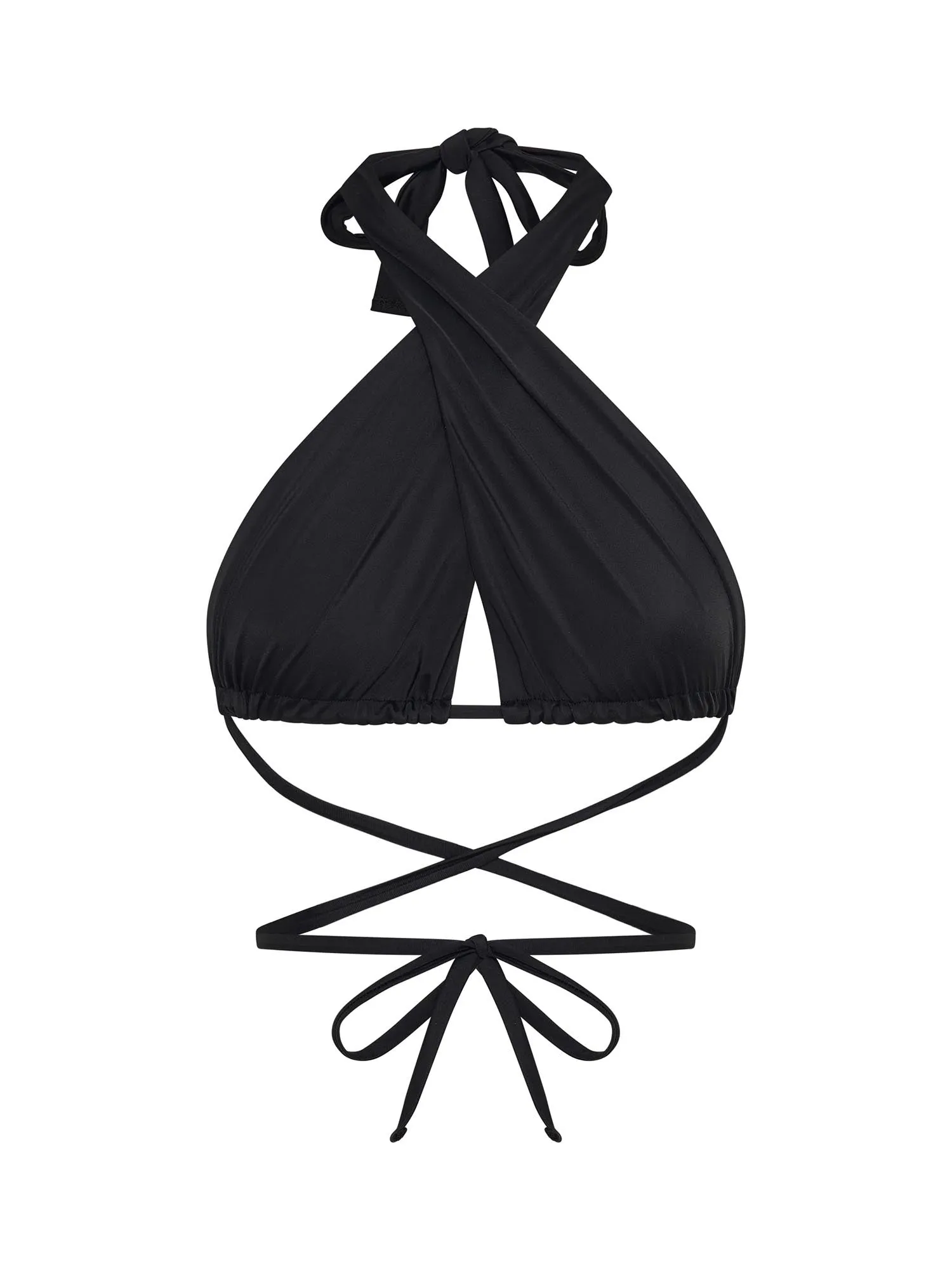 Swimwear Multiway Bikini Top Black