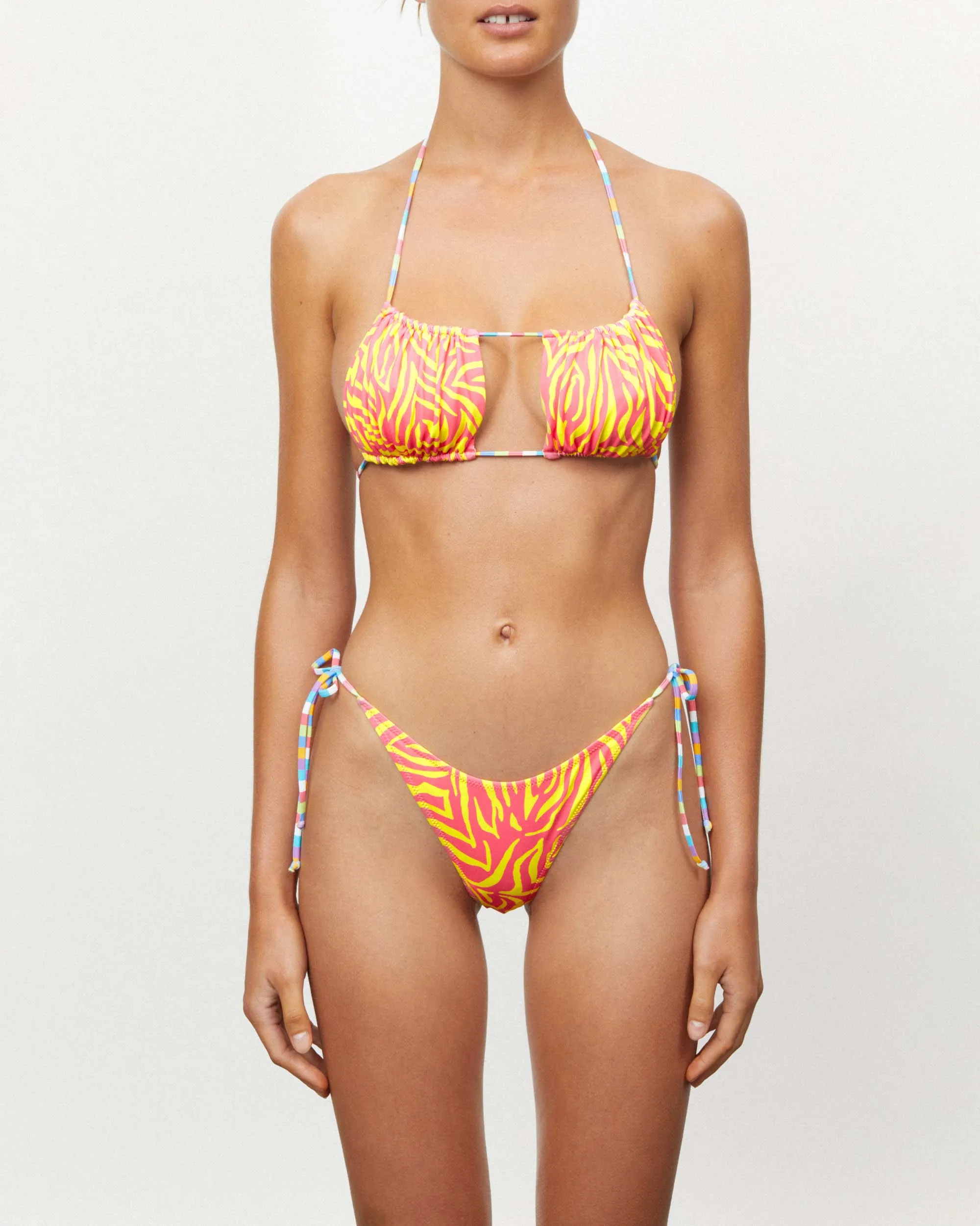 The Square Tie Top - Ziggy Pop