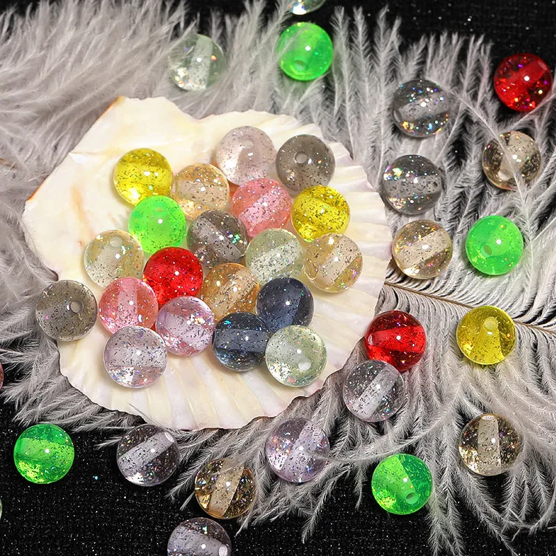 Wholesale 100pcs Christmas DIY Beaded Accessories with Transparent Sequins Full of Stars and Beads