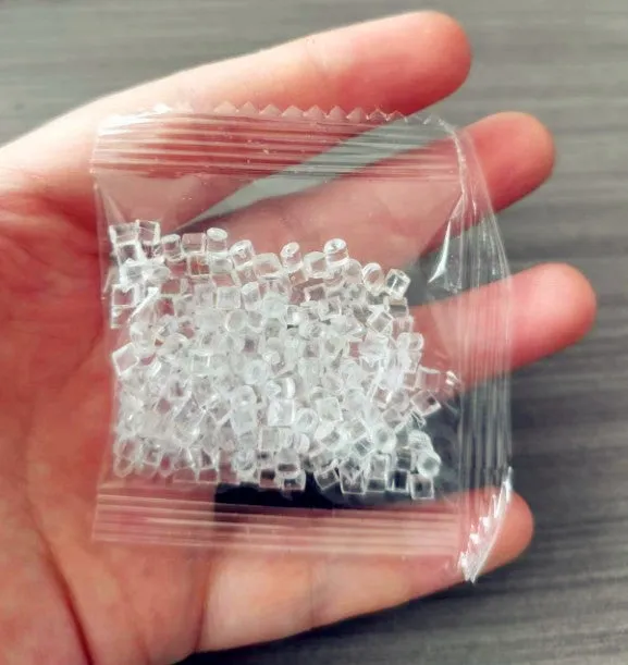 Wholesale 10pcs 5mm Plastic Bagged Simulation Broken Candy Broken Sequins Empty Tube Pen Diy Jewelry Accessories