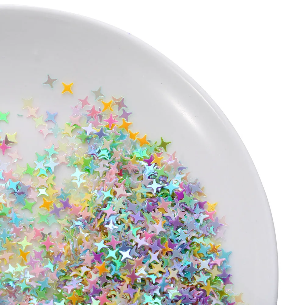 Wholesale  4×4mm Sequins Stars Beads
