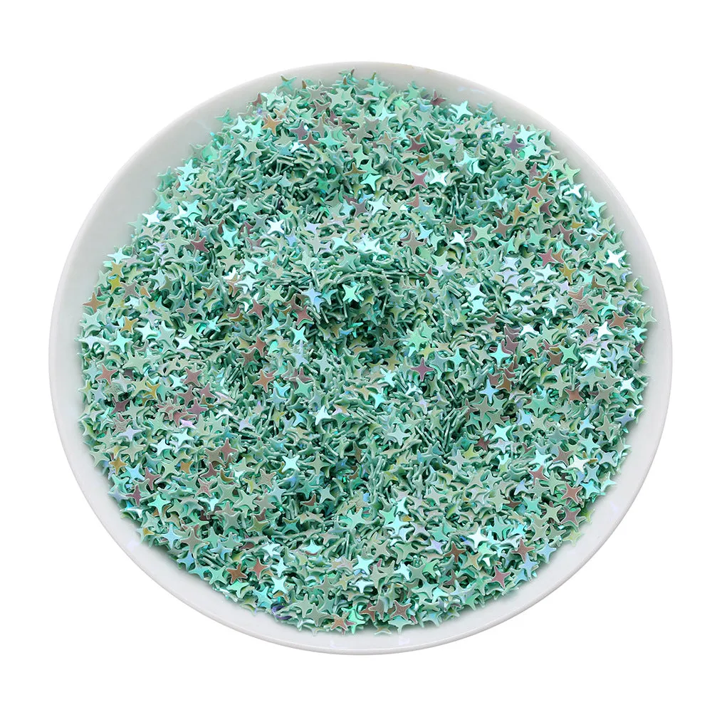 Wholesale  4×4mm Sequins Stars Beads